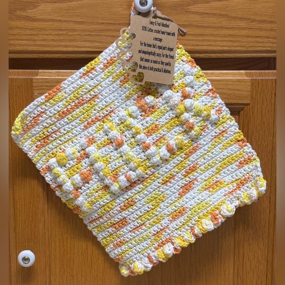 Handmade F*CK Cotton Hand-towel